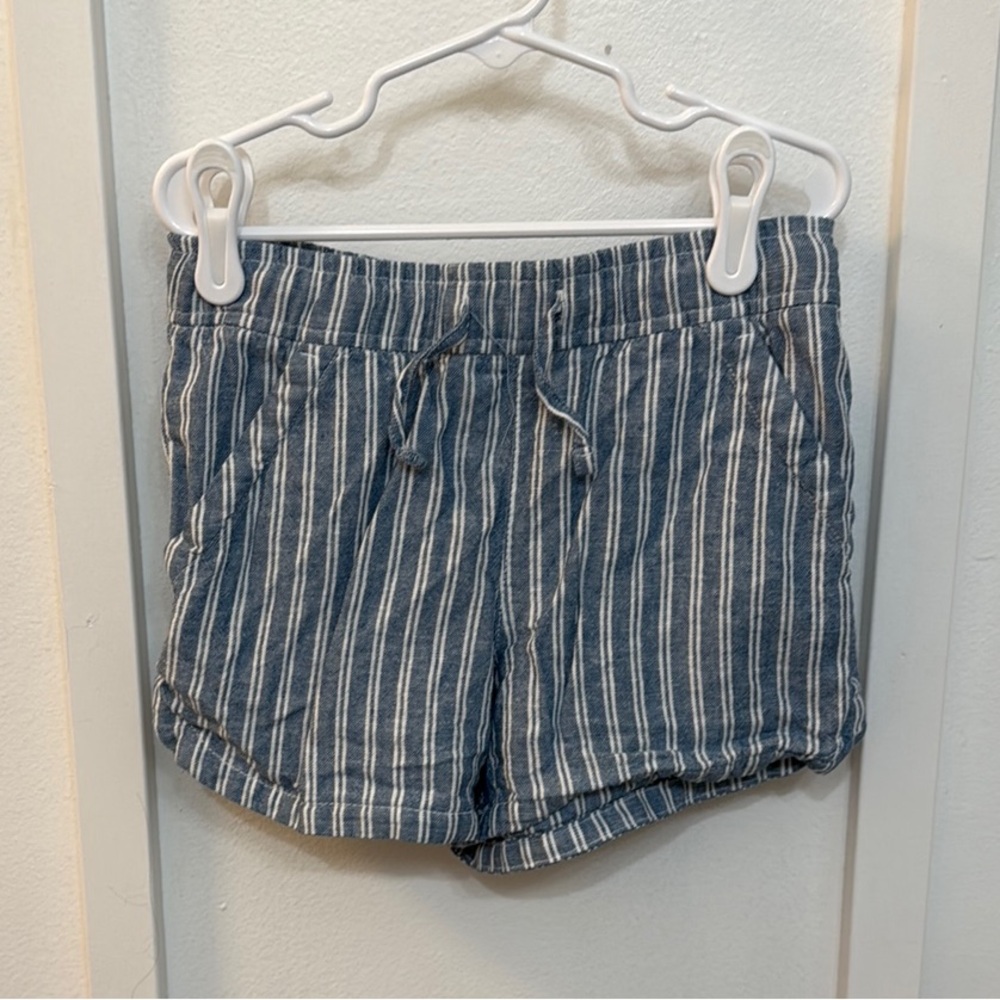 Striped Blue Girl’s Shorts